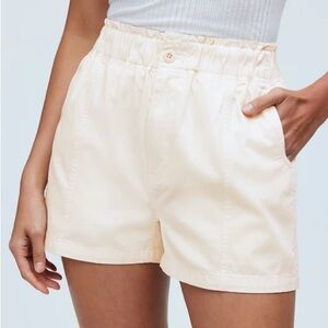Madewell Pull-On Paperbag Shorts Size 31